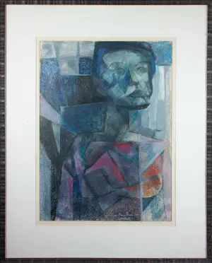 Janus Nuiten - Pastel, Zonder titel - Ingelijst kopen? Bied vanaf 50!