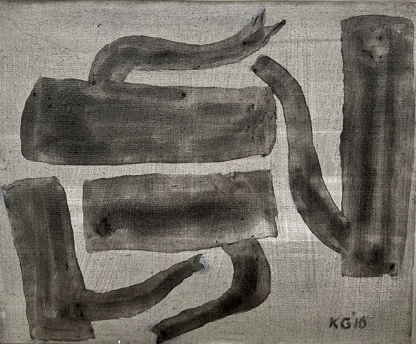 Klaas Gubbels - Compositie met vier ketels kopen? Bied vanaf 2100!