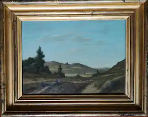 Jan de Boer - In de duinen bij Zandvoort verkocht voor € 175!