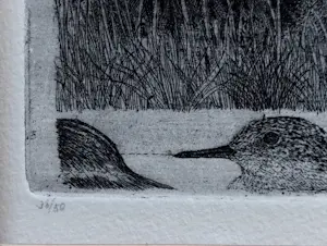 Charles Donker - Utrechts? landschap met diverse vogels kopen? Bied vanaf 125!