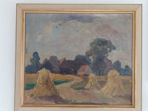 Jan Kagie (jr.) - Landschap Drenthe met Boerderij kopen? Bied vanaf 300!