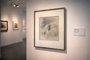 Peter Vos - Gesigneerde & genummerde lithografie (19/50), vogelvoorstelling verkocht voor € 75!