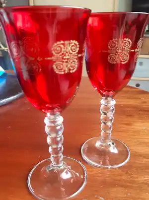 Cenedese - Le Gocce Prosecco glazen Art Deco verkocht voor € 15!