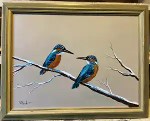 Henk Poeder - Vogels verkocht voor € 129!