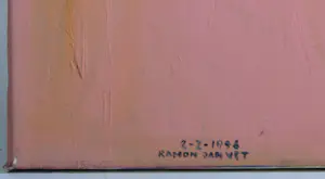 Ramon Jan Vet - Olieverf op doek, Telefoongesprek kopen? Bied vanaf 60!