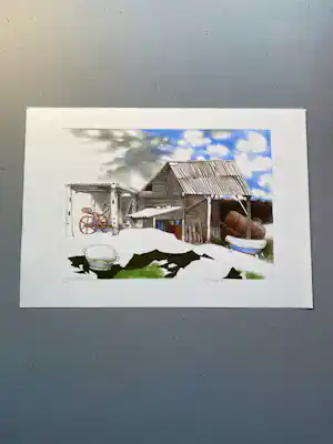 Nicolaas Wijnberg - Gesigneerde lithografie (1982) – nr. 57/100 kopen? Bied vanaf 50!