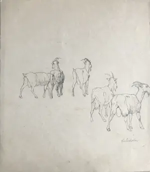 Eugene Joseph Verboeckhoven - Dieren (lot van 8) kopen? Bied vanaf 55!