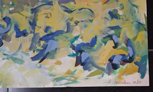 Jo Manders - Gouache kopen? Bied vanaf 115!