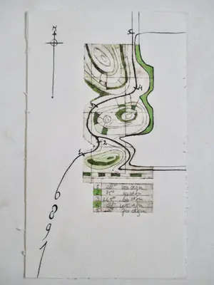 Niet of onleesbaar gesigneerd - 7 tekeningen/grafiek div. kunstenaars oa Peter Roth Jose Gorris kopen? Bied vanaf 1!