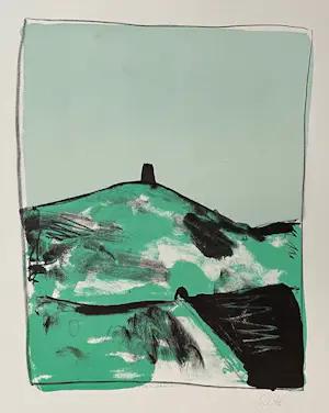 Thomas Schütte - Burg - Signierte Original Farblithographie des Gerhard Richter Schülers kopen? Bied vanaf 110!