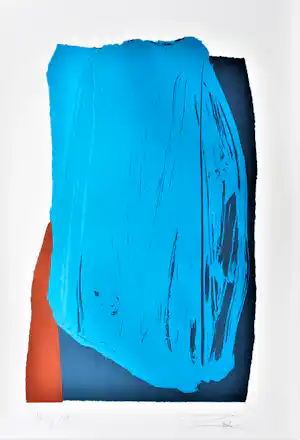 Larry Zox - "Moro II" Auflage 185 - signiert-nummeriert (108 x 76 cm) verkocht voor € 500!