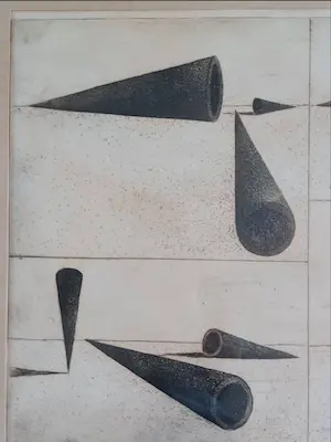 Frederik van Batenburg - Abstracte compositie, kopen? Bied vanaf 45!