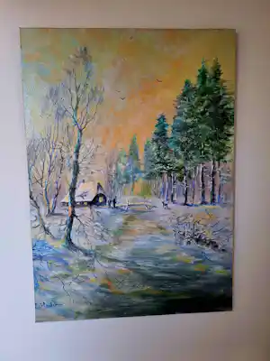 Henk Poeder - Wintergezicht verkocht voor € 45!