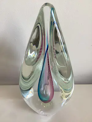 Princ art glass - Kristallen druppel - hand gesigneerd kopen? Bied vanaf 70!
