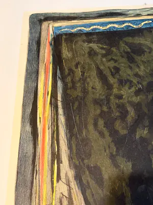 Lon Buttstedt - Kleurenlitho, Serpens Lingua II, Oplage 5/12 kopen? Bied vanaf 20!