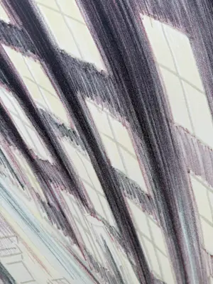 Jeroen Henneman - Handgesigneerde kleurenlitho | 'Verkeer in de stad' | 1988 kopen? Bied vanaf 190!