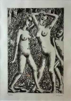 Paul Delvaux - Le Voyeur kopen? Bied vanaf 520!