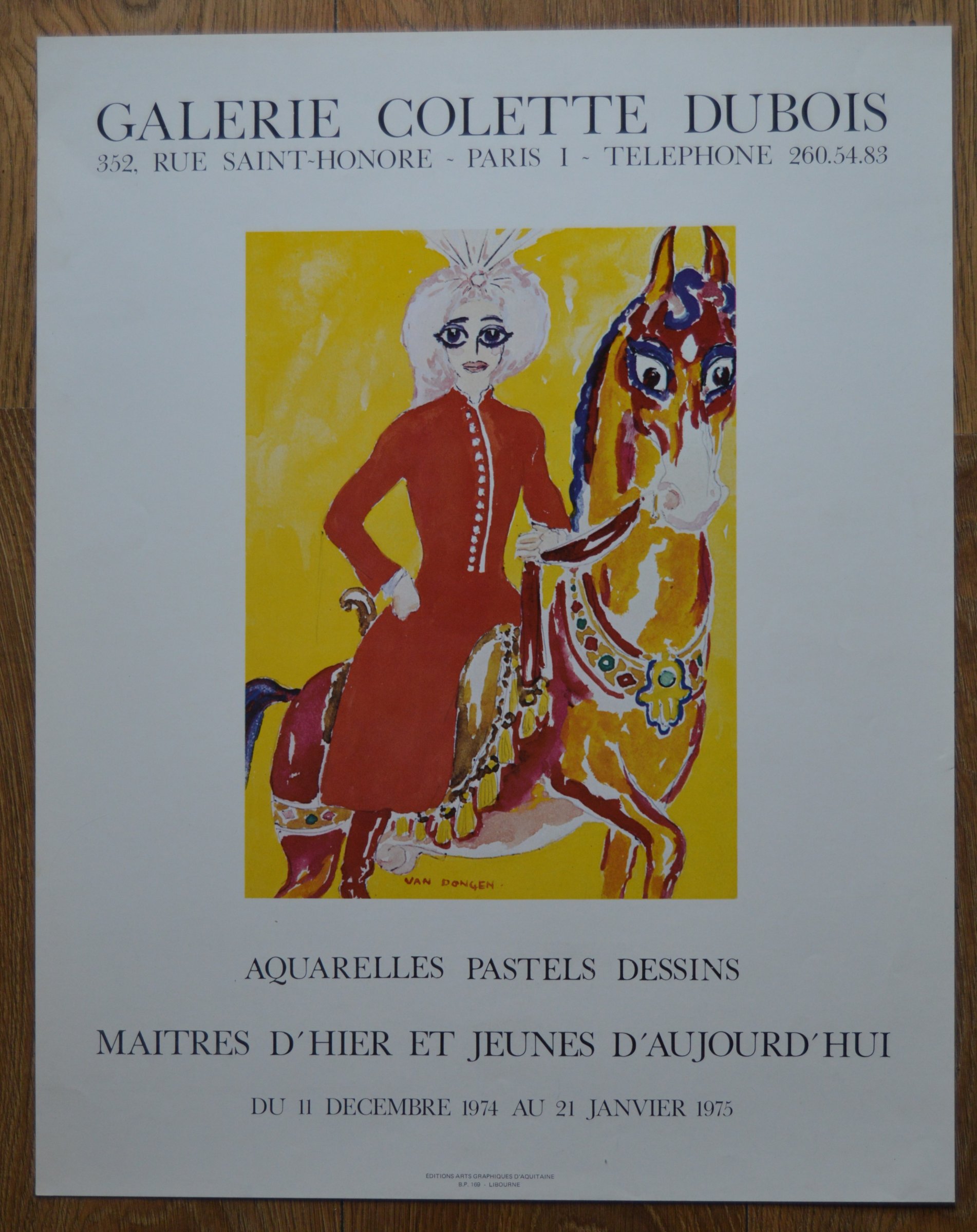 Kees van Dongen - Galerie Colette Dubois. 'Kees van Dongen' kopen? Bied vanaf 150!