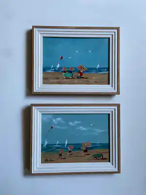 Henk Poeder - Muisjes aan het strand verkocht voor € 89!