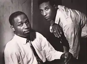 Herman Leonard - Foto, Clifford Brown & Max Roach - New York 1954 verkocht voor € 140!