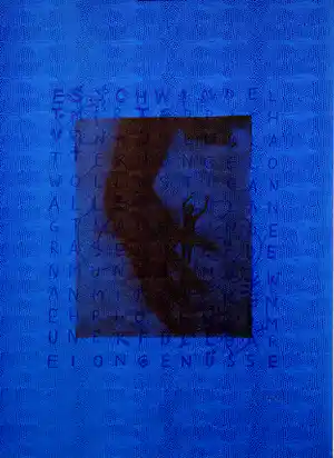 Sigmar Polke - "Es schwindelt mir..." (Figur mit Hand) verkocht voor € 990!