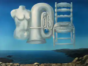 Rene Magritte - (naar), Le Temps menaçant, Lithografie kopen? Bied vanaf 475!