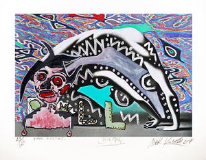 Mark Kostabi - & PAUL KOSTABI & TONI ESPOSITO BYSTANDER 3x Gesigneerd!! kopen? Bied vanaf 65!