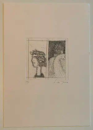 Bouke Ylstra - 2 etsen + boek- 1992 kopen? Bied vanaf 70!