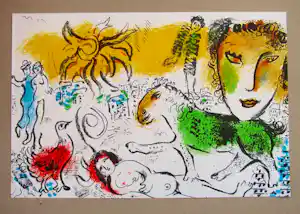 Marc Chagall - "CHEVAL VERT " 1973 SAN LAZZARO kopen? Bied vanaf 200!