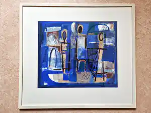Jaap Nanninga - Compositie met 3 figuren verkocht voor € 2835!