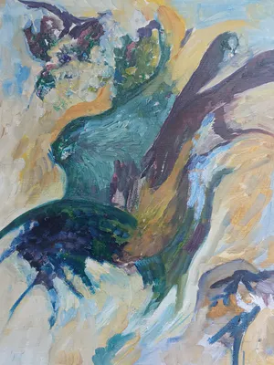 Niet of onleesbaar gesigneerd - Abstract kopen? Bied vanaf 1!