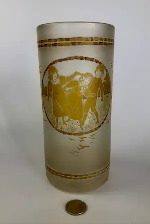 Reijmyre Glasbruk - kristalglas vaas uit circa 1900 kopen? Bied vanaf 100!