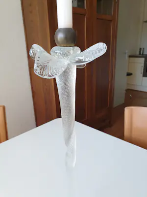 Borek Sipek - Glazen kandelaar. kopen? Bied vanaf 90!