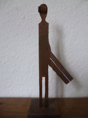 Schang Hutter - Eisenskulptur mit Rostpatina (o.T.), 1982 kopen? Bied vanaf 950!