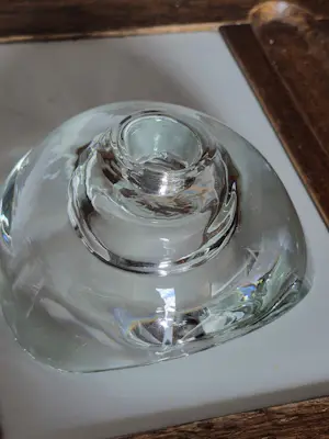 Pukeberg Glass - kandelaar +2 kopen? Bied vanaf 25!
