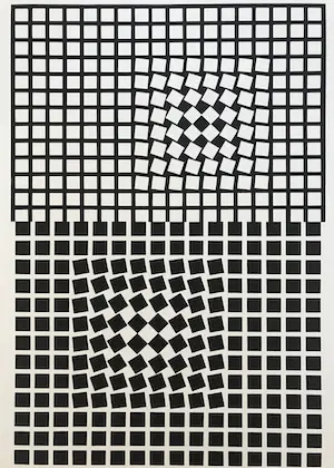Victor Vasarely - Prachtige offset litho - ERIDAN-3 - 1973 - Editions du Griffon kopen? Bied vanaf 1!