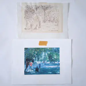 Henri Maillot - Szene im Borely-Park, Marseille kopen? Bied vanaf 99!