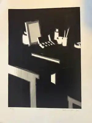 Jeroen Henneman - de aquarel verkocht voor € 70!