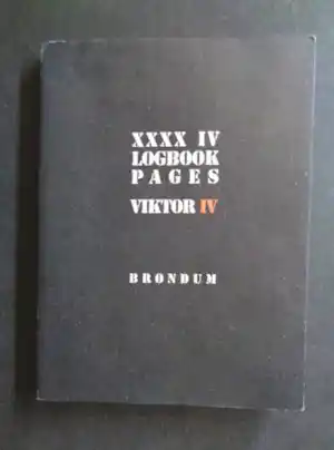 Viktor IV - logbookpages verkocht voor € 50!