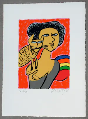 Corneille - Kleuren litho: 1991 kopen? Bied vanaf 225!