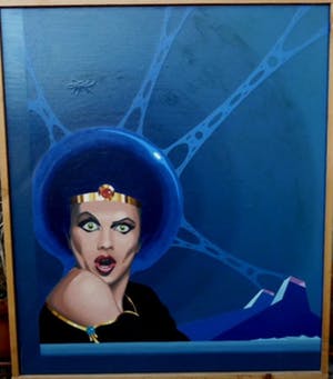 Henk van Es - Lady with cosmic jewels kopen? Bied vanaf 125!