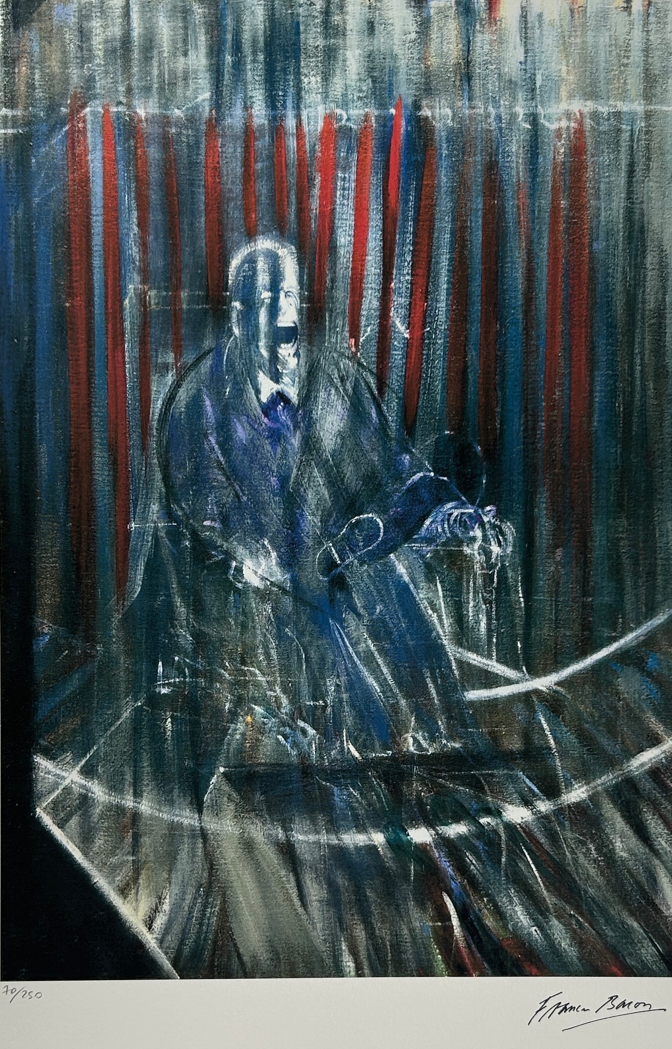 Francis Bacon - Studie naar Velàzquez, Certificaat kopen? Bied vanaf 100!