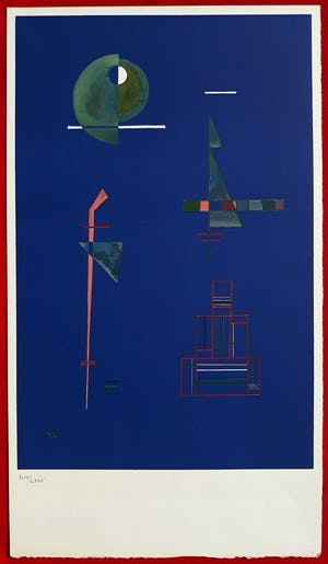 Vasili Kandinsky - Leise Deutung, litho kopen? Bied vanaf 275!