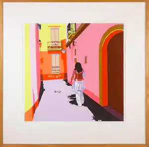 Marco Kooiman - 40018038 Zeefdruk, Gallipoli - Ingelijst verkocht voor € 80!