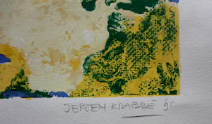 Jeroen Krabbé - Zeefdruk: A view from my window - 1995 kopen? Bied vanaf 135!