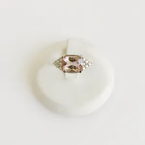 2.17ct Tourmaline and Diamond Ring kopen? Bied vanaf 350!