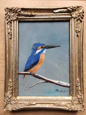 Henk Poeder - Ijsvogel verkocht voor € 52!