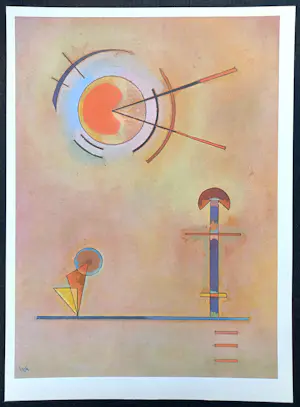Wassily Kandinsky - Flach, litho kopen? Bied vanaf 80!