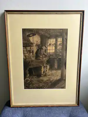 Jozef van Raay - De smederij verkocht voor € 20!