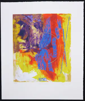 Piotr Konkel - Serie van 4 zeefdrukken, The horse & Eternal Embracement & The Tree & Union kopen? Bied vanaf 40!